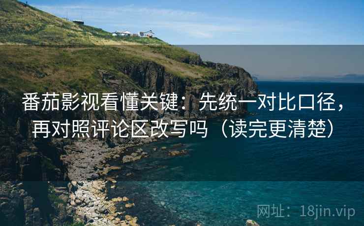 番茄影视看懂关键：先统一对比口径，再对照评论区改写吗（读完更清楚）